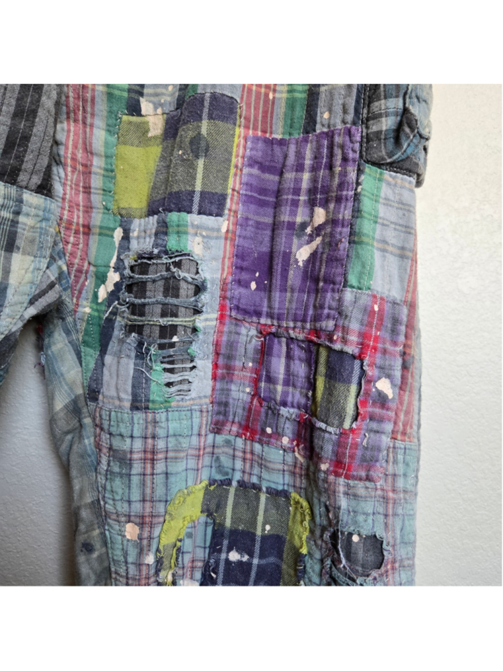 Magnolia Pearl Patchwork Pants Cotton OS - Picture 4 of 11